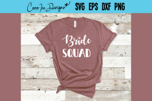 Bride Squad Bachelorette Wedding Party Embroidery Design Review