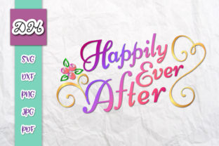 Happily Ever After Wedding Print Cut Review for Real Projects