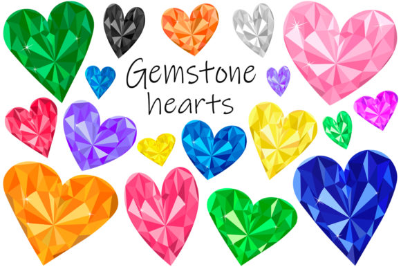 Hearts Gemstone: A Subtle, Romantic Embroidery Design for Real Projects