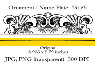 Ornament 5126 Name Place Card Image Review